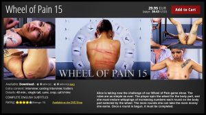 Release September 6, 2016 – Wheel of Pain 15 – Full HD-1080p, bdsm bondage, bondage, sex bondage
