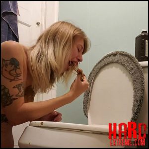 Toilet Slut Taste Smear Gag – Xxecstacy – Scat Defecation, Scatology