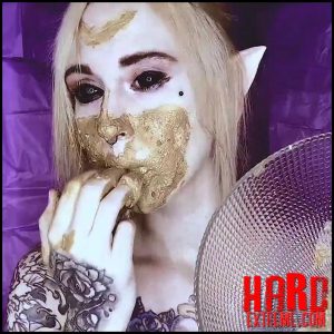 DirtyBetty – REAL golden scat from hairy ELF – Scat 2023